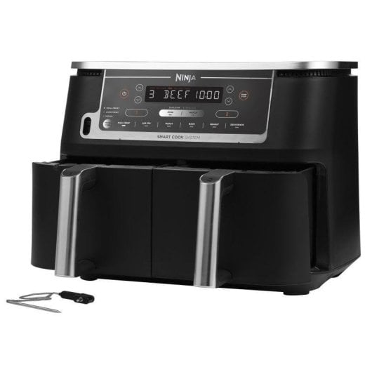 Friteuse sans Huile Ninja AF451EU 9,5L 2470W double bac écran tactile LED