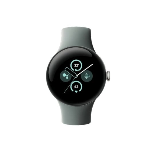Smartwatch GOOGLE Pixel Watch 2 4G LTE AMOLED GPS Verde S/L Fluoroelastómero