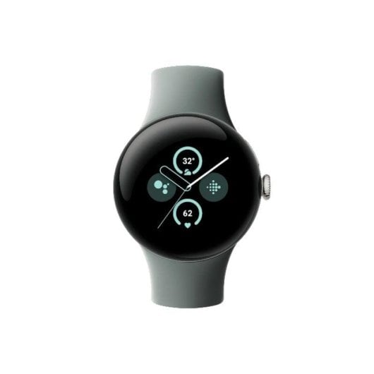 Google Pixel Watch 2 4G LTE GPS 41mm AMOLED Vert Taille S/L IP68 Pulsomètre