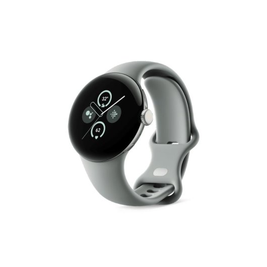 Smartwatch GOOGLE Pixel Watch 2 4G LTE AMOLED GPS Verde S/L Fluoroelastómero