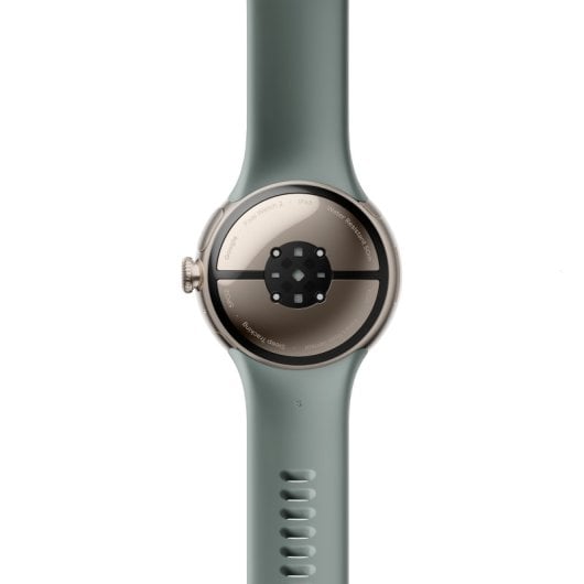 Smartwatch GOOGLE Pixel Watch 2 4G LTE AMOLED GPS Verde S/L Fluoroelastómero