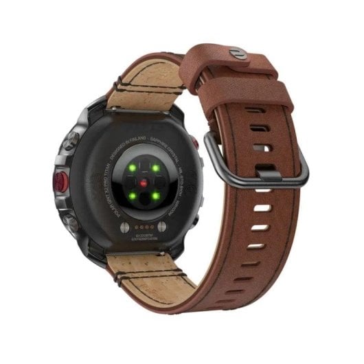 Polar Grit X2 Pro Titan GPS Bluetooth 48,6mm AMOLED Titane Noir/Marron Étanche 10ATM ECG