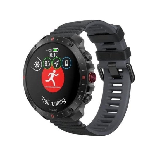 Polar Grit X2 Pro Bluetooth GPS 49mm AMOLED Schwarz Wasserdicht 10ATM MIL-STD-810H
