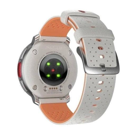 Polar Vantage V3 Bluetooth GPS 47mm AMOLED Prata Corpo Alu/Titânio Correia Cinza L SpO2 ECG