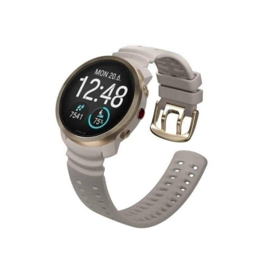 Polar Vantage M3 Bluetooth GPS 44,7mm Caixa Ouro Bracelete Greige S/L SpO2