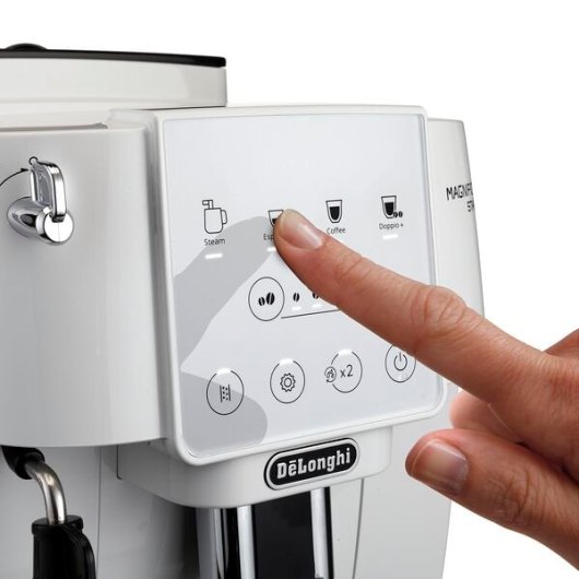 Cafetera Superautomática De’Longhi Magnifica ECAM220.21.WW 1,8L 15 bares molinillo integrado blanco