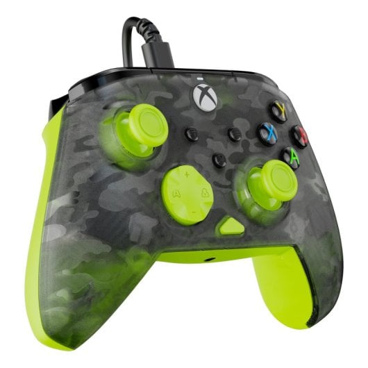 Turtle Beach Gamepad Rematch Core USB-C PC/Xbox One/Xbox Series X/S Ghost Preto Camuflagem/Amarelo