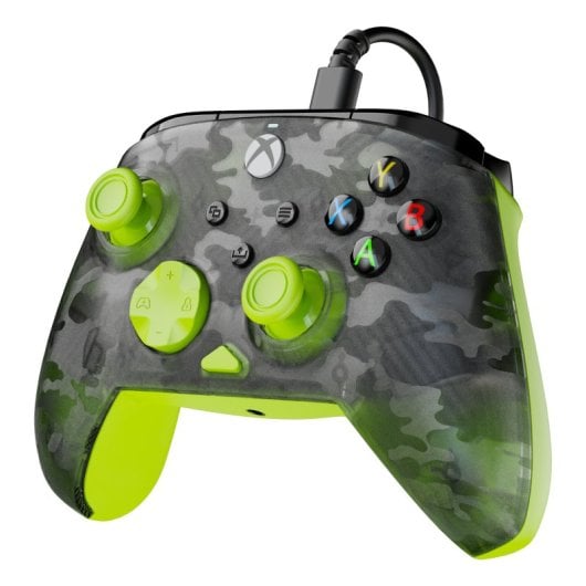Turtle Beach Gamepad Rematch Core USB-C PC/Xbox One/Xbox Series X/S Ghost Preto Camuflagem/Amarelo
