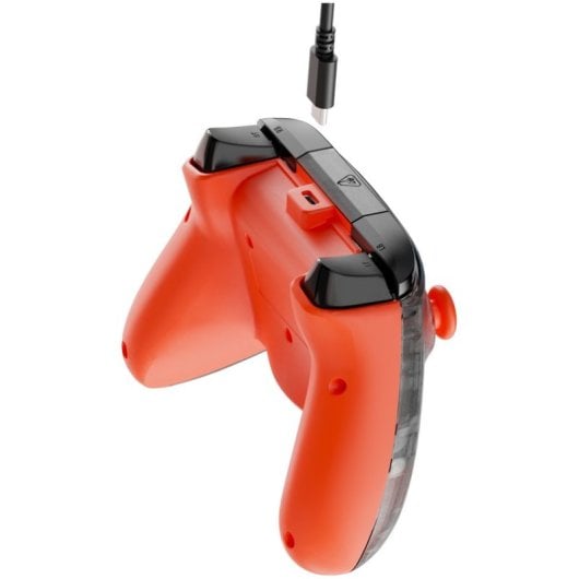 Manette de jeu USB-C Turtle Beach Rematch Core pour PC/Xbox One/Xbox Series X/S Ghost Noir Camouflage/Orange