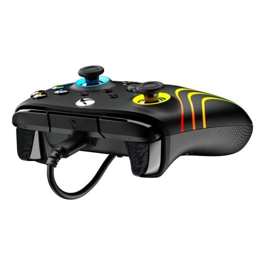 Gamepad Turtle Beach Afterglow Wave Alámbrico Multicolor Negro Xbox PC LED 3m