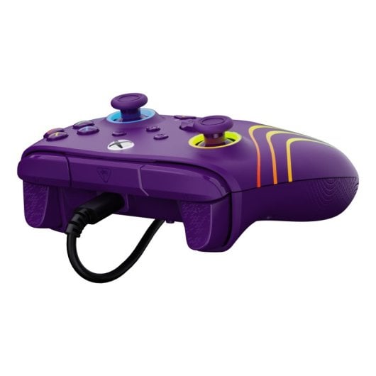 Gamepad USB Typ C Kabelgebundenes Gaming Controller Multicolor LED Lila Gamepad USB Typ C Kabelgebundenes Gaming Controller Multicolor LED Lila