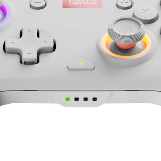 Gamepad Nintendo Switch Blanc Gamepad Analogique/Digital Multicolore LED