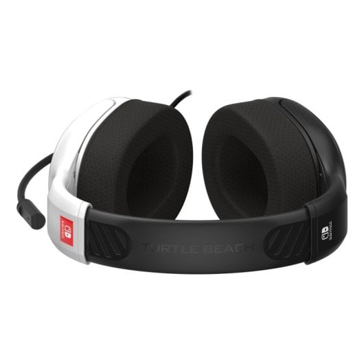 Auriculares Gaming Diadema Compatibles Switch Biaurales Micrófono Boom Neodimio Blanco/Negro