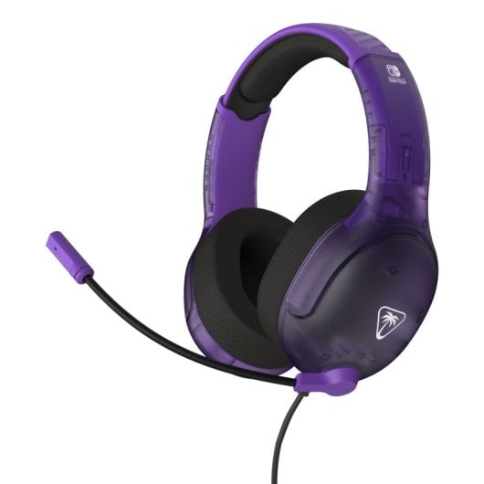 Auricular Gaming Ghost Purple Alámbrico Binaural Circumaural Micrófono Boom Nintendo Switch
