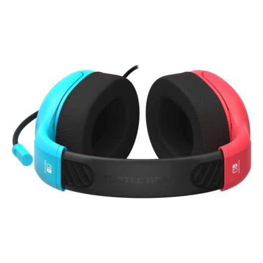 Auricular Gaming Binaural Diadema Compatible Nintendo Switch Neodimio Micrófono Boom 1.15m Negro/Azul/Rojo