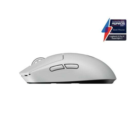 Souris Logitech sans fil 32000 DPI Blanc Gaming