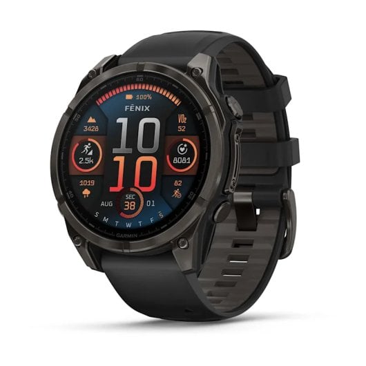 GARMIN fenix 8 Smartwatch GPS + Wi-Fi + Assistente Virtual + 32GB + AMOLED