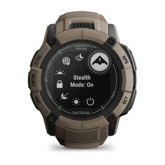 Garmin Instinct 2X Solar Tactical Edition Bluetooth GPS NFC 50mm MIP Olivgrün Wasserdicht 10ATM SpO2 Pulsmesser