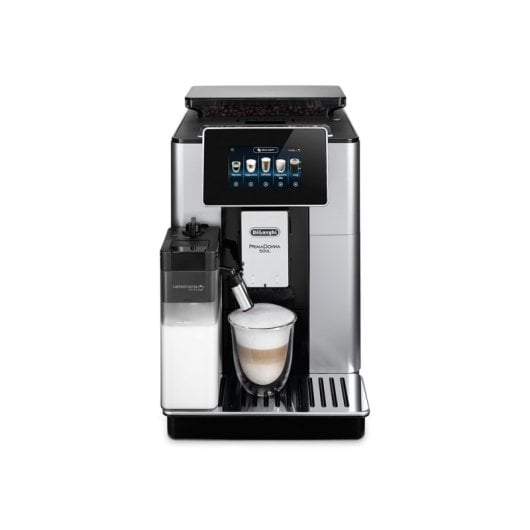 Cafetera Superautomática De'Longhi PrimaDonna Soul ECAM610.55.SB 2.2L 19 bares inox pantalla táctil molinillo leche