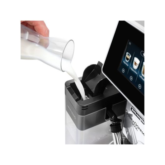 Cafetera Superautomática De'Longhi PrimaDonna Soul ECAM610.55.SB 2.2L 19 bares inox pantalla táctil molinillo leche