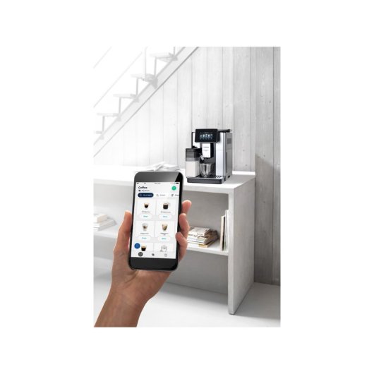 Cafetera Superautomática De'Longhi PrimaDonna Soul ECAM610.55.SB 2.2L 19 bares inox pantalla táctil molinillo leche