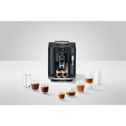 Cafetera Superautomática JURA E8 1,9?L 15?bar 280?g Bluetooth Capacidad 2 tazas Negra