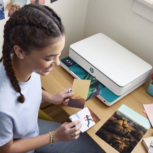 Imprimante jet d'encre Wi-Fi HP Envy 6122e multifonction couleur tactile