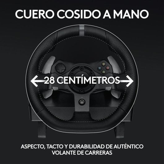 Logitech G920 Driving Force Volante y Pedales para Xbox Series/Xbox One/PC/Mac Negro + Driving Force Shifter