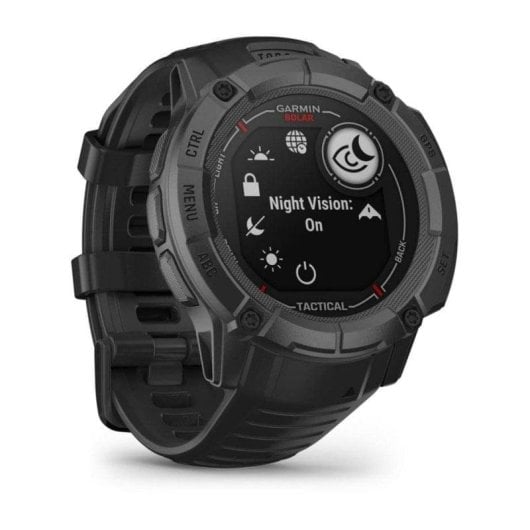 Garmin Instinct 2X Solar Tactical Edition Bluetooth NFC GPS 50mm MIP Schwarz Wasserdicht 10ATM