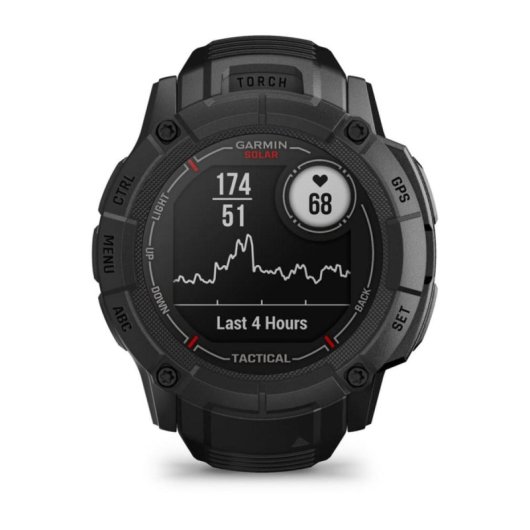 Smartwatch Garmin Instinct 2X Solar Tactical Edition Bluetooth NFC GPS robustez militar
