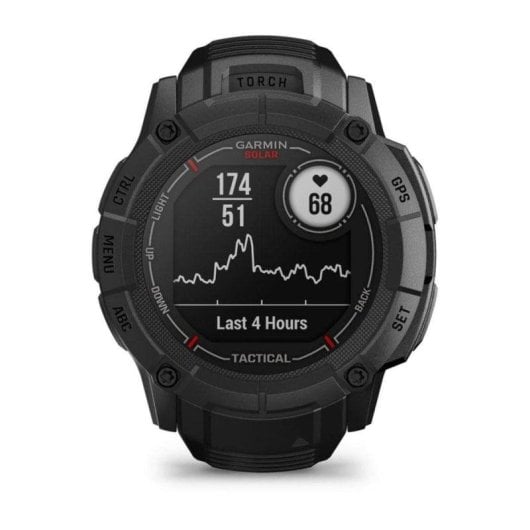 Garmin Instinct 2X Solar Tactical Edition Bluetooth NFC GPS 50mm MIP Schwarz Wasserdicht 10ATM