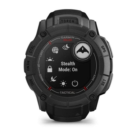 Garmin Instinct 2X Solar Tactical Edition Bluetooth NFC GPS 50mm MIP Schwarz Wasserdicht 10ATM