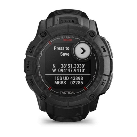 Garmin Instinct 2X Solar Tactical Edition Bluetooth NFC GPS 50mm MIP Schwarz Wasserdicht 10ATM