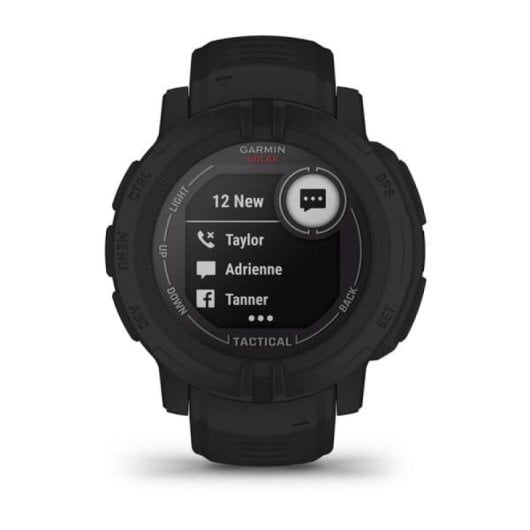 Smartwatch Garmin Instinct 2 Solar Tactical Edition Bluetooth + GPS + extras tácticos
