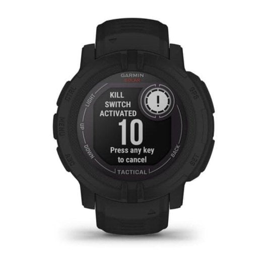 Garmin Instinct 2 Solar Tactical Edition Bluetooth GPS NFC 45mm MIP Schwarz 10ATM SpO2 Pulsuhr