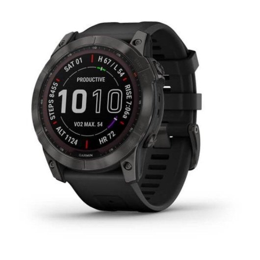 Garmin Fēnix 7X Sapphire Solar Bluetooth Wi-Fi 51mm Gris/Noir