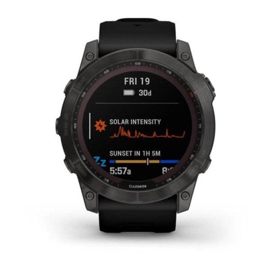 Garmin Fēnix 7X Sapphire Solar Bluetooth Wi-Fi 51mm Gris/Noir