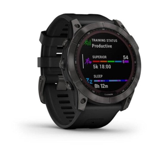 Garmin Fēnix 7X Sapphire Solar Bluetooth Wi-Fi 51mm Gris/Noir