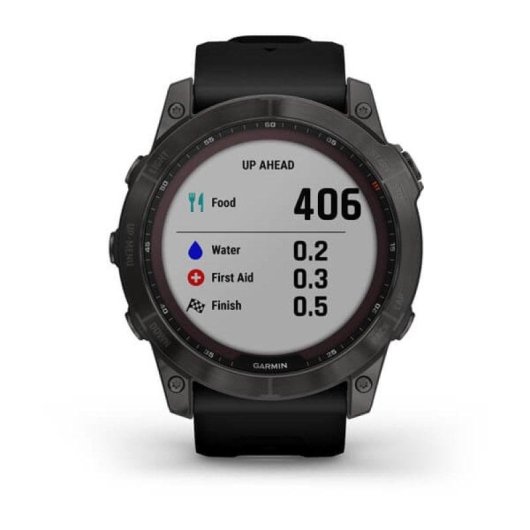 Garmin Fēnix 7X Sapphire Solar Bluetooth Wi-Fi 51mm Gris/Noir
