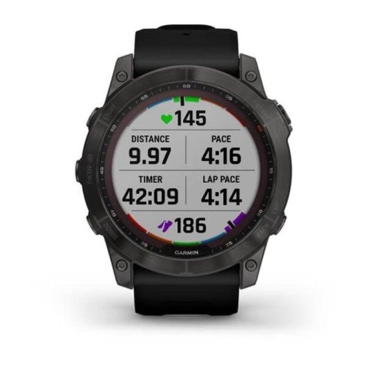 Garmin Fēnix 7X Sapphire Solar Bluetooth Wi-Fi 51mm Gris/Noir