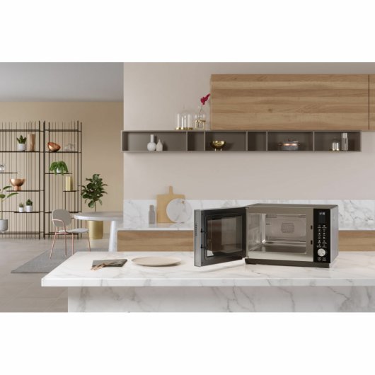 Microonde Whirlpool MWF 259 SB 25 L 800 W con Funzioni Crisp e Vapore