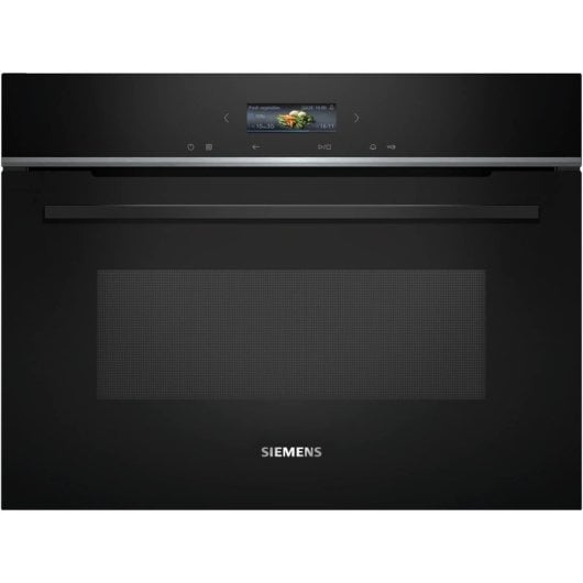 Microondas Siemens iQ700 CE732GXB1 36 Litros 1000W Grill Inverter TFT Integrable