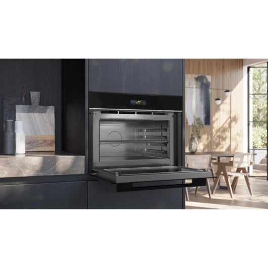 Microondas Siemens iQ700 CE732GXB1 36 Litros 1000W Grill Inverter TFT Integrable