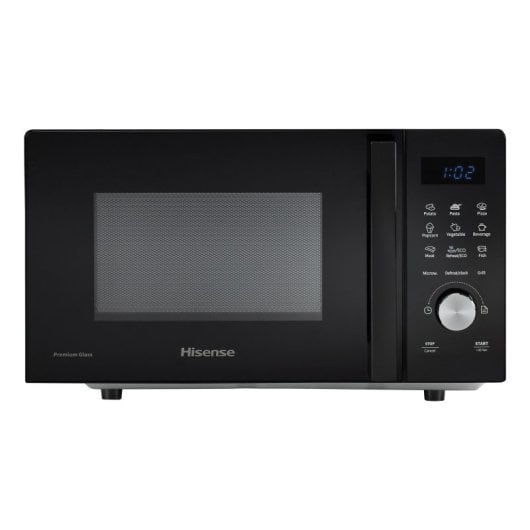 Microonde Hisense H20MOBSD1HG 20 Litri 700W con Grill 800W e 10 Livelli di Potenza