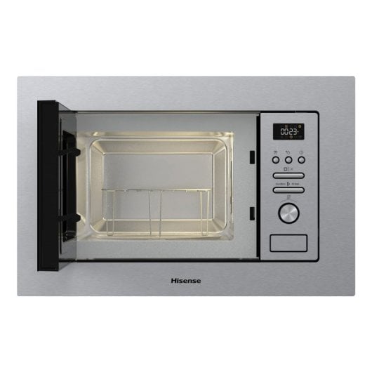 Microondas Hisense BIM320G41X 20 Litros 1000W Grill Integrable 15 Programas Auto-Limpieza