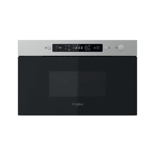 Micro-ondas Whirlpool MBNA920X 22 Litros 750W Grill Jet Defrost Integrável Ecrã LCD