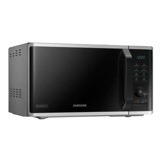 Microondas Samsung MG23K3515AS 23L 800W Grill ECO Browning Plus Cerámica Desodorización
