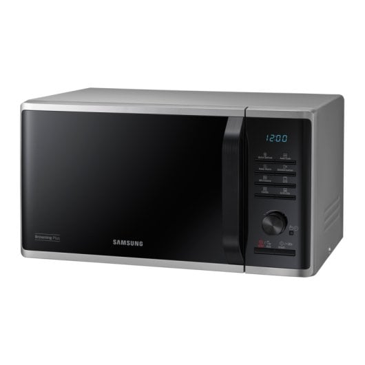 Microondas Samsung MG23K3515AS 23L 800W Grill ECO Browning Plus Cerámica Desodorización