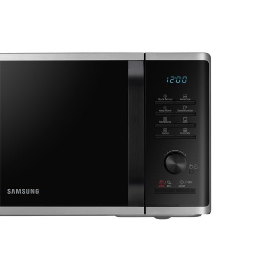 Microondas Samsung MG23K3515AS 23L 800W Grill ECO Browning Plus Cerámica Desodorización