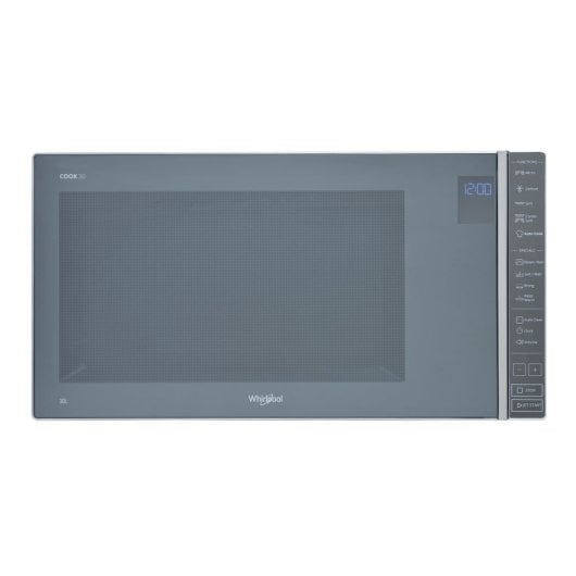 Microondas Whirlpool MWP 304 M 30L 900W con Grill 7 Potencias Espejo Automático